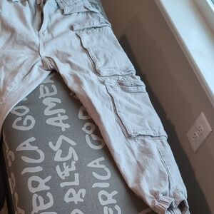 SHEIN Light Gray Cargo Pants for Men